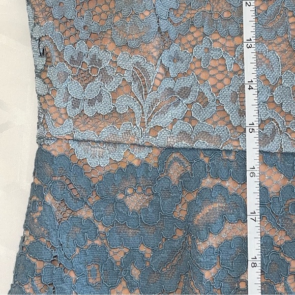 WAYF Dreamlover Lace Dress Womens sz large bell sleeves fully lined medi - Picture 11 of 15